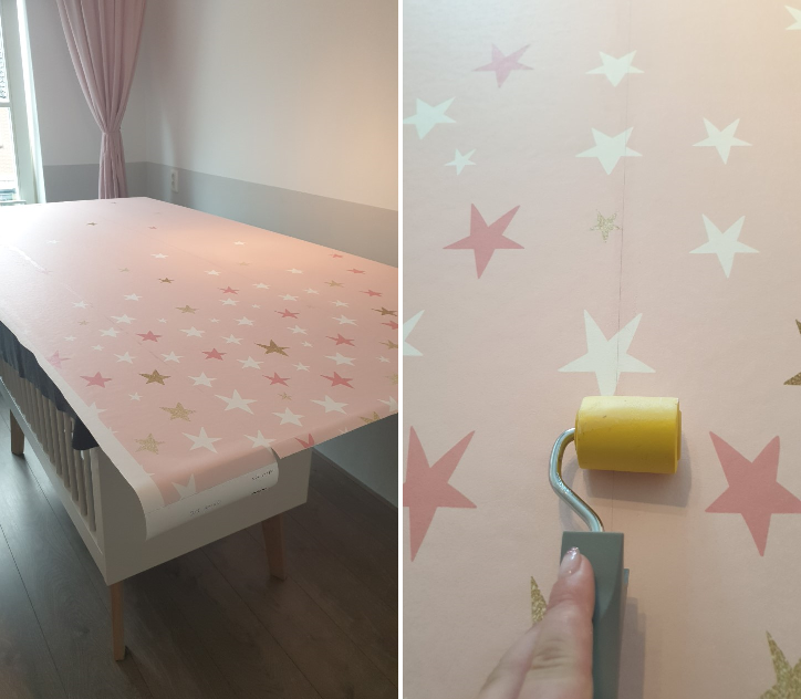 Onvoorziene omstandigheden Minimaal bereik DIY: MDF plaat behangen met muralswallpaper! - Happy Ayla